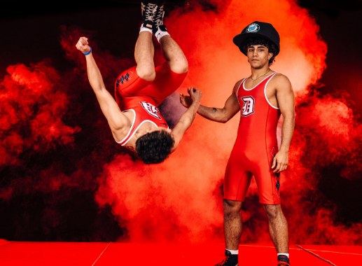 Example of the Flip & Flex pose