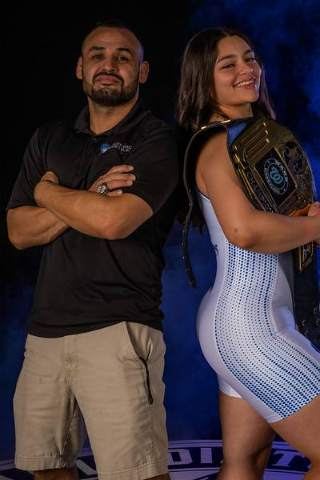 Example of the Coach & Athlete pose