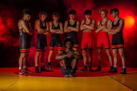 Example of the Silhouette Lineup pose