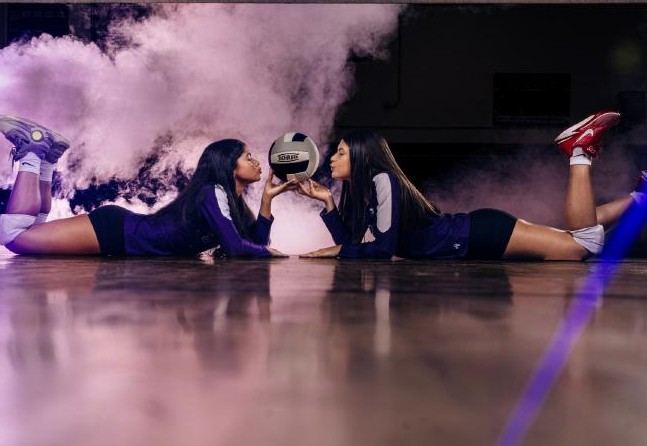 Example of the Heads Together pose