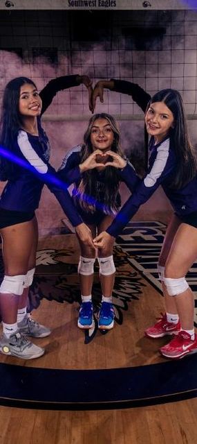 Example of the Heart Hands pose
