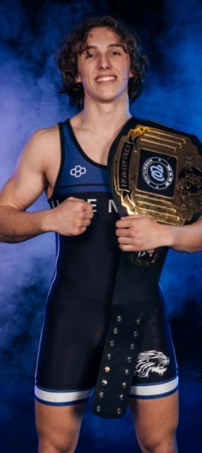 Example of the Title Belt pose