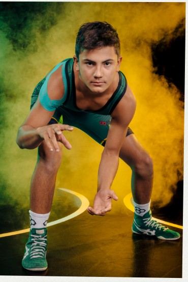 Example of the Wrestling Stance pose