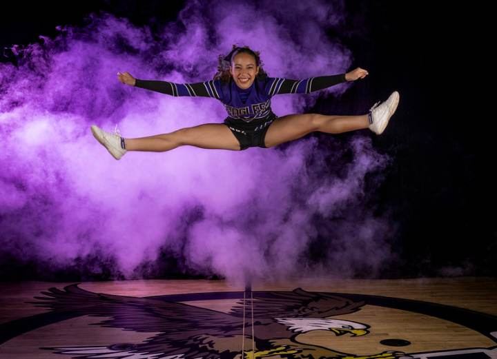 Example of the Toe Touch pose